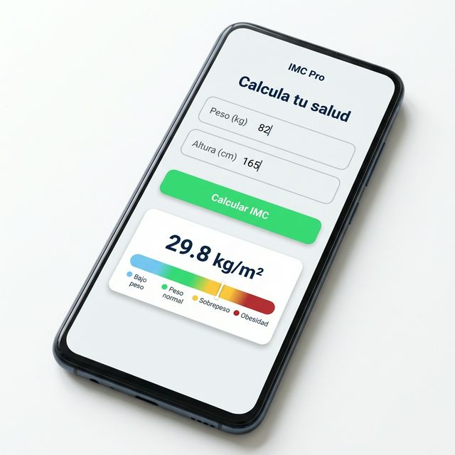 IMC Pro App en iPhone